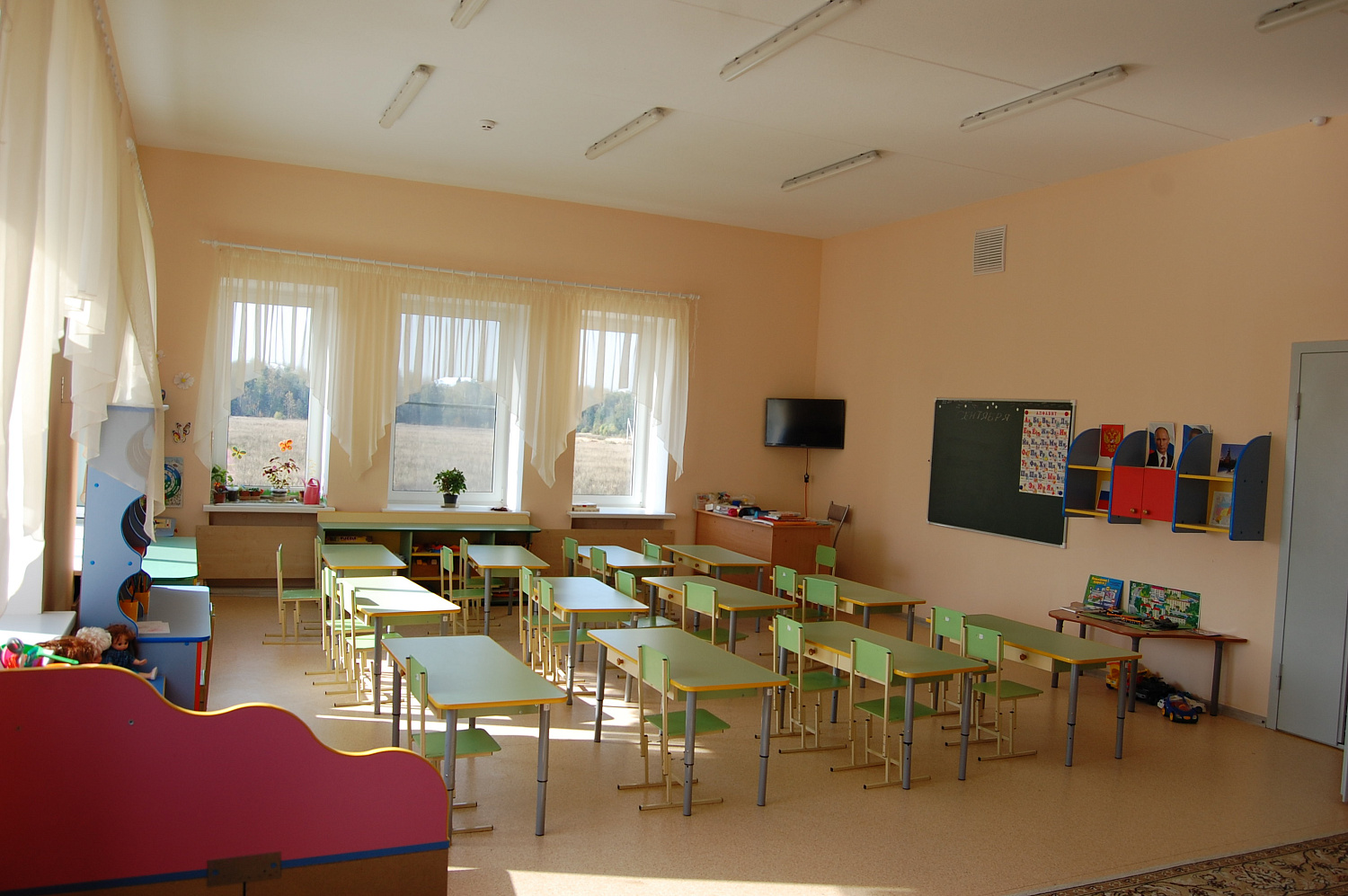 Оснащение детского сада в Черноголовке