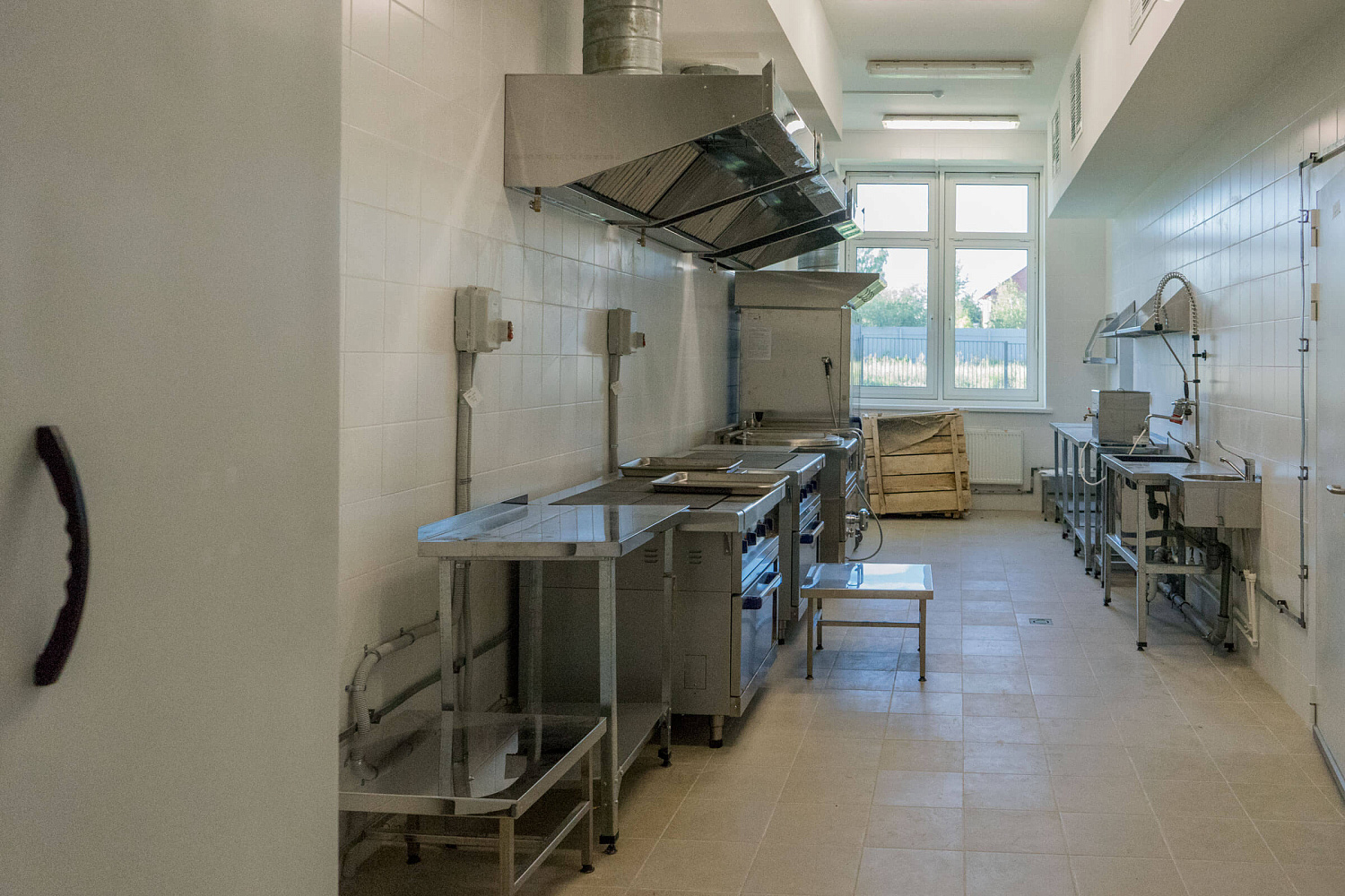 Оснащение школы в Румянцево