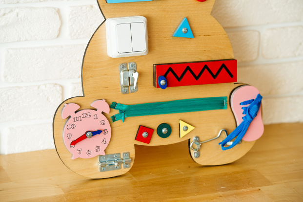 Бизиборд «Веселый медвежонок»_3