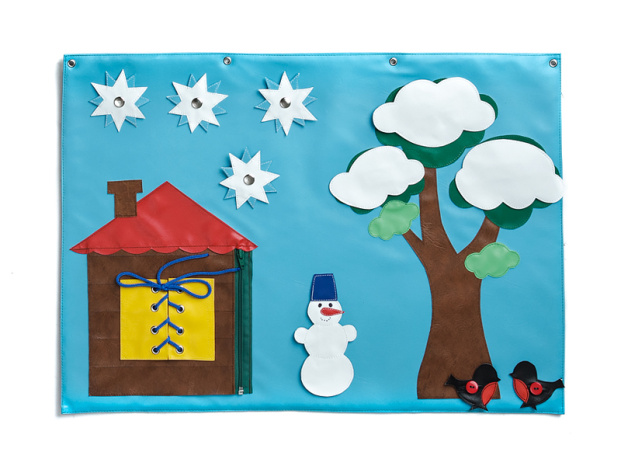 Коврик дидактический Зима-лето 1 (1)