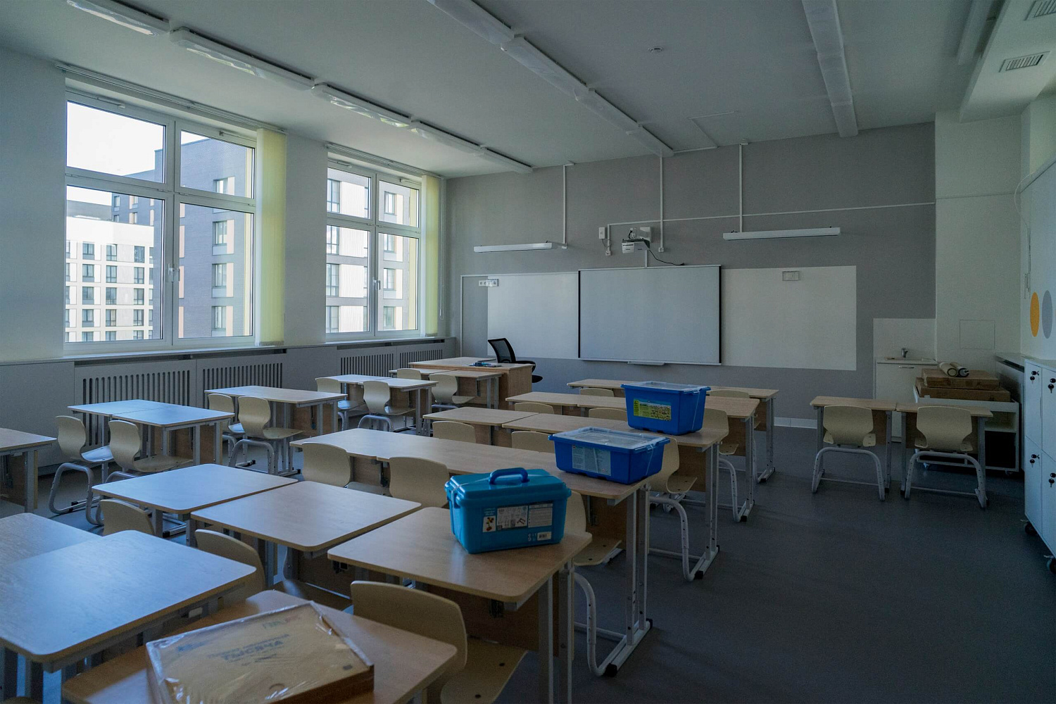 Оснащение школы в Румянцево