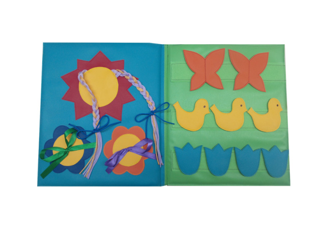 Книжка дидактическая вид 1