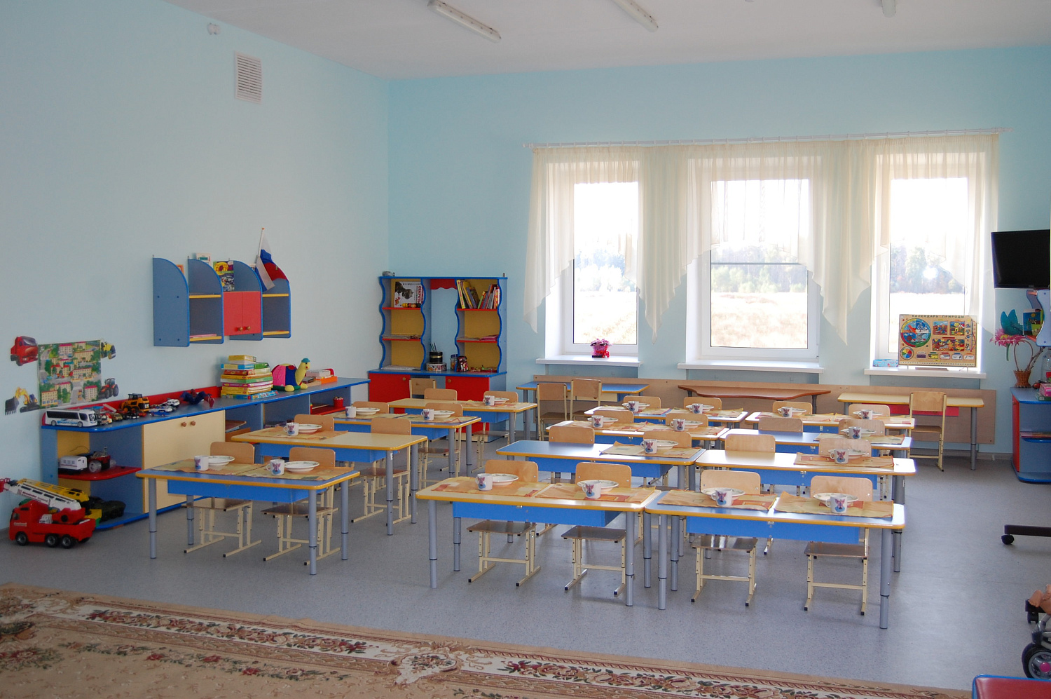 Оснащение детского сада в Черноголовке