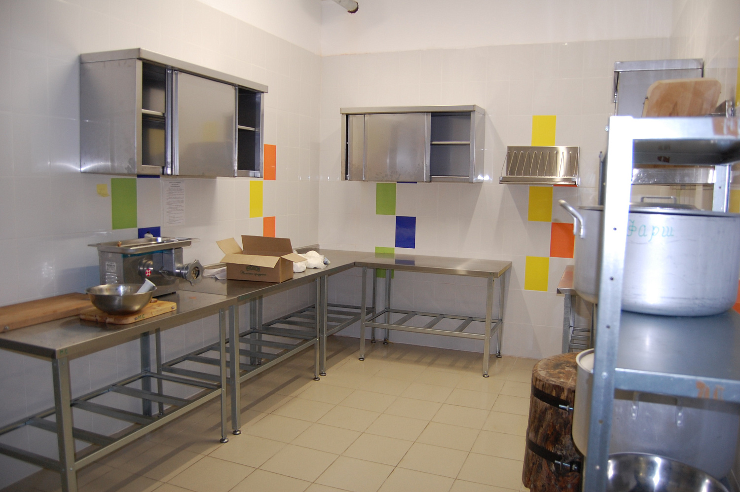 Оснащение детского сада в Черноголовке