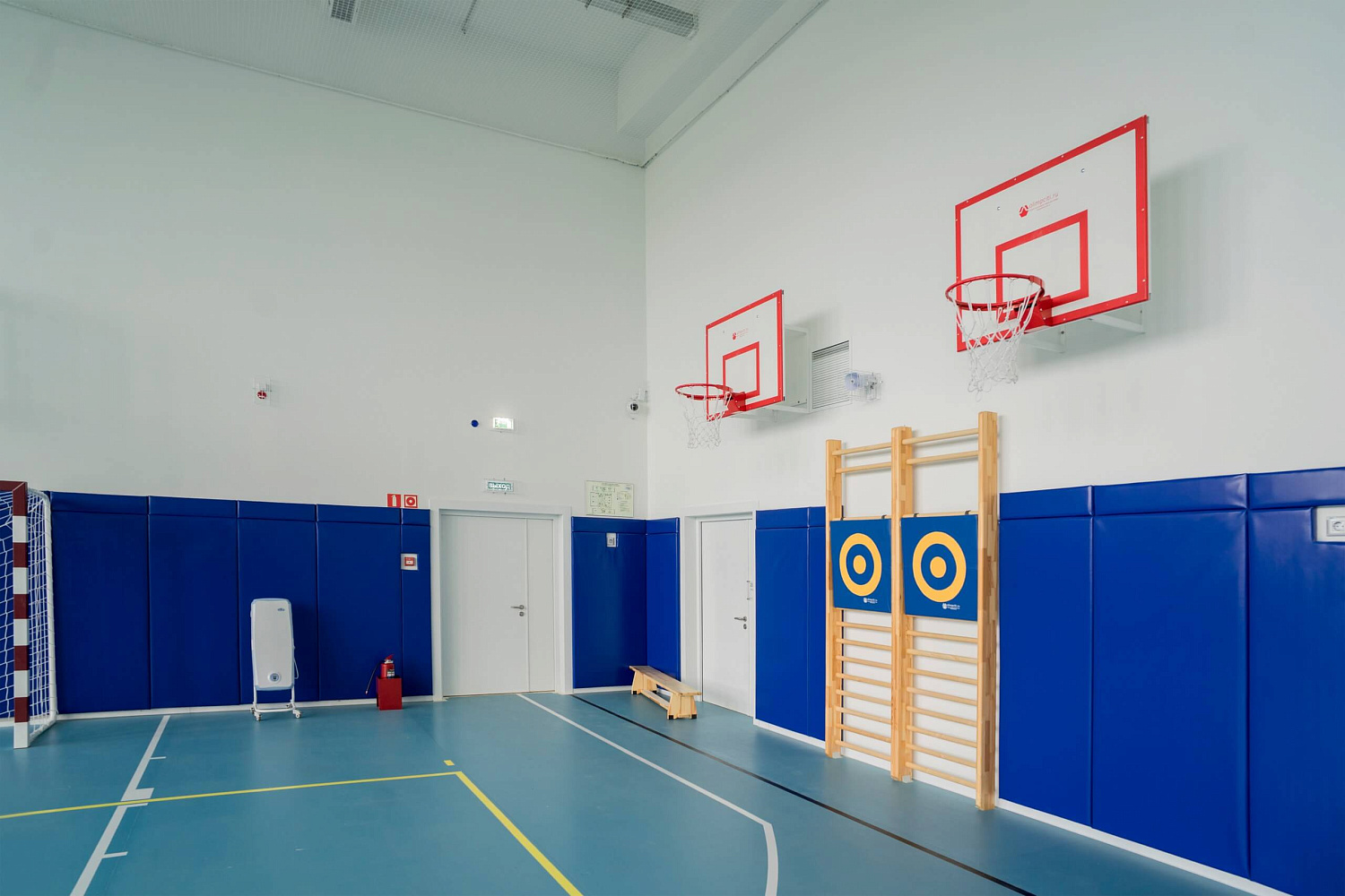 Оснащение школы в Румянцево