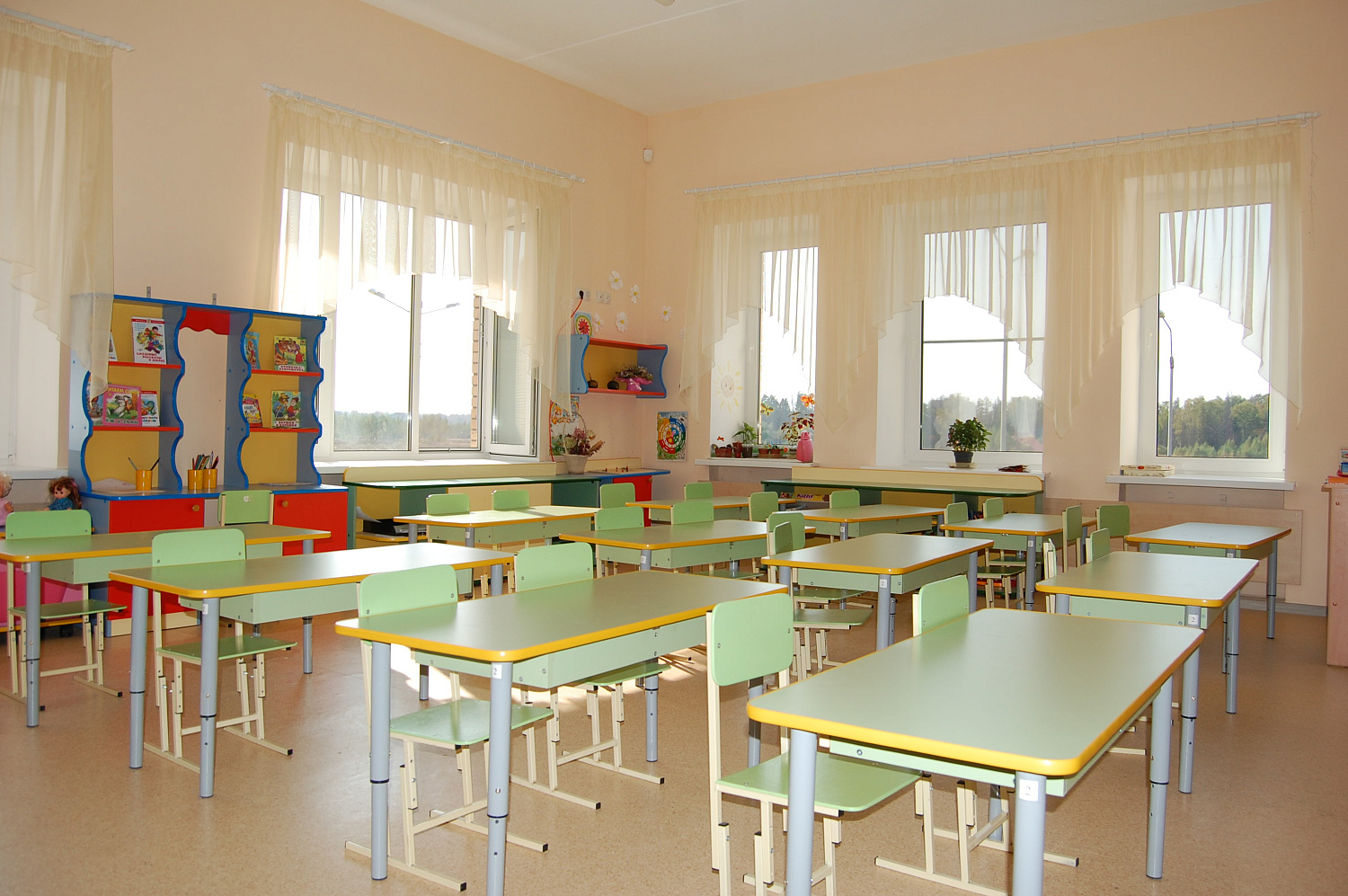 Оснащение детского сада в Черноголовке