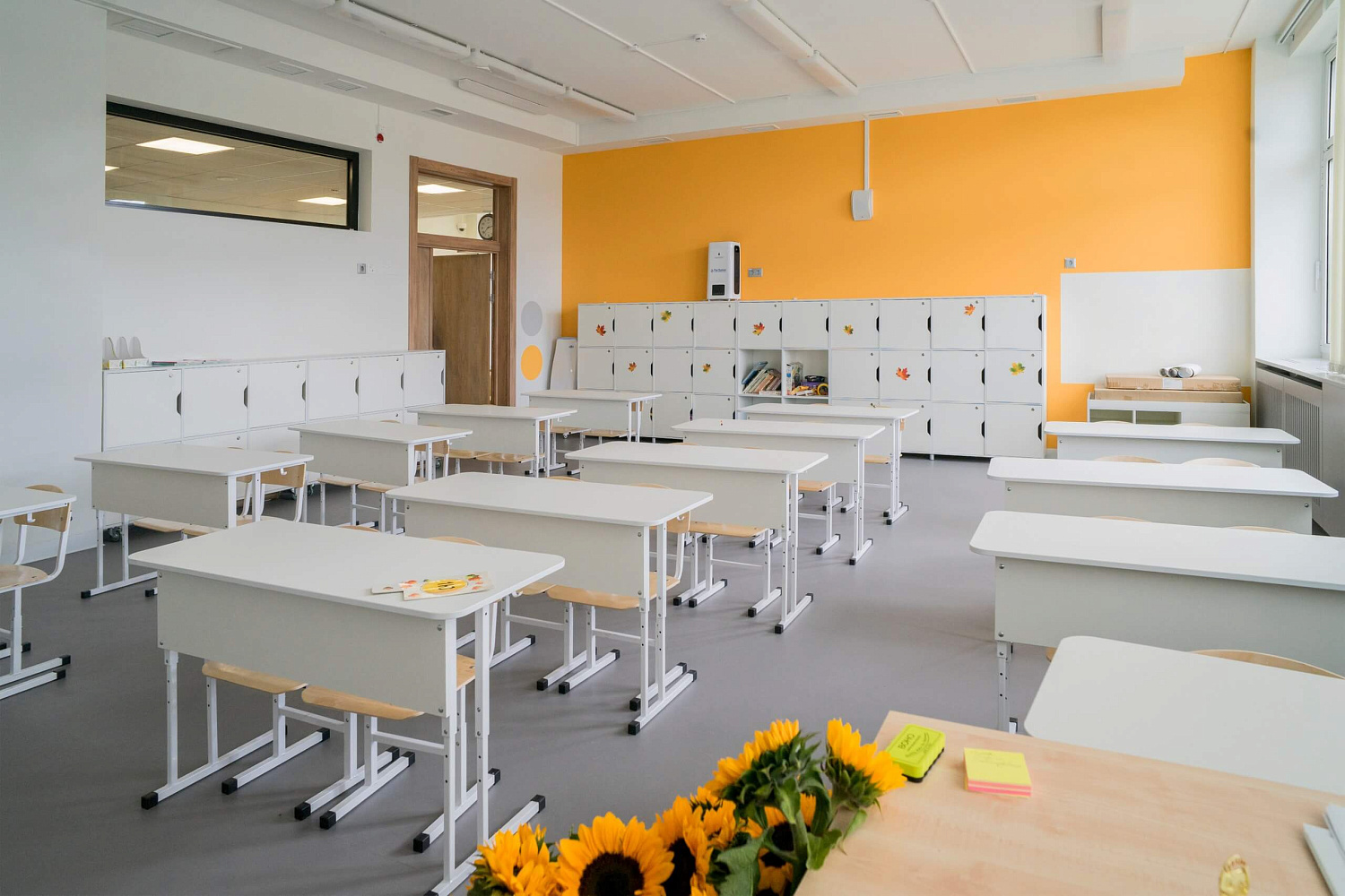 Оснащение школы в Румянцево