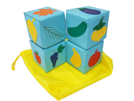 Кубики Растительный мир вид2