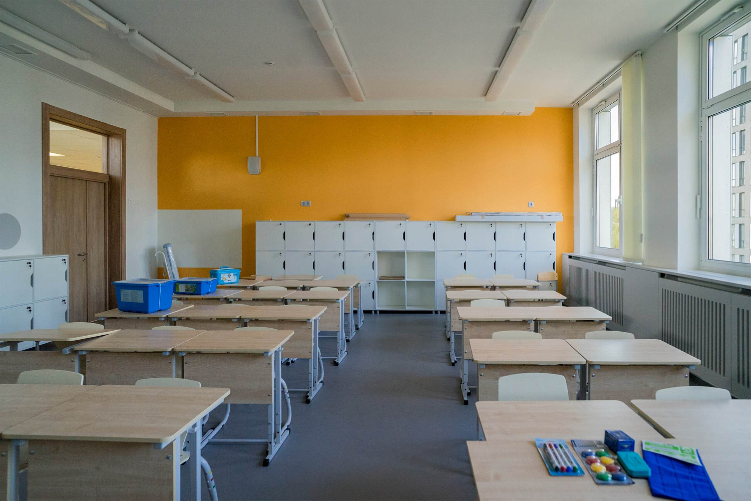 Оснащение школы в Румянцево