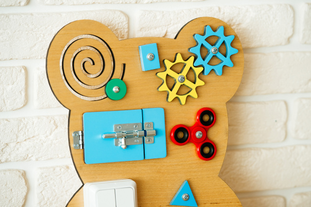 Бизиборд «Веселый медвежонок»_2