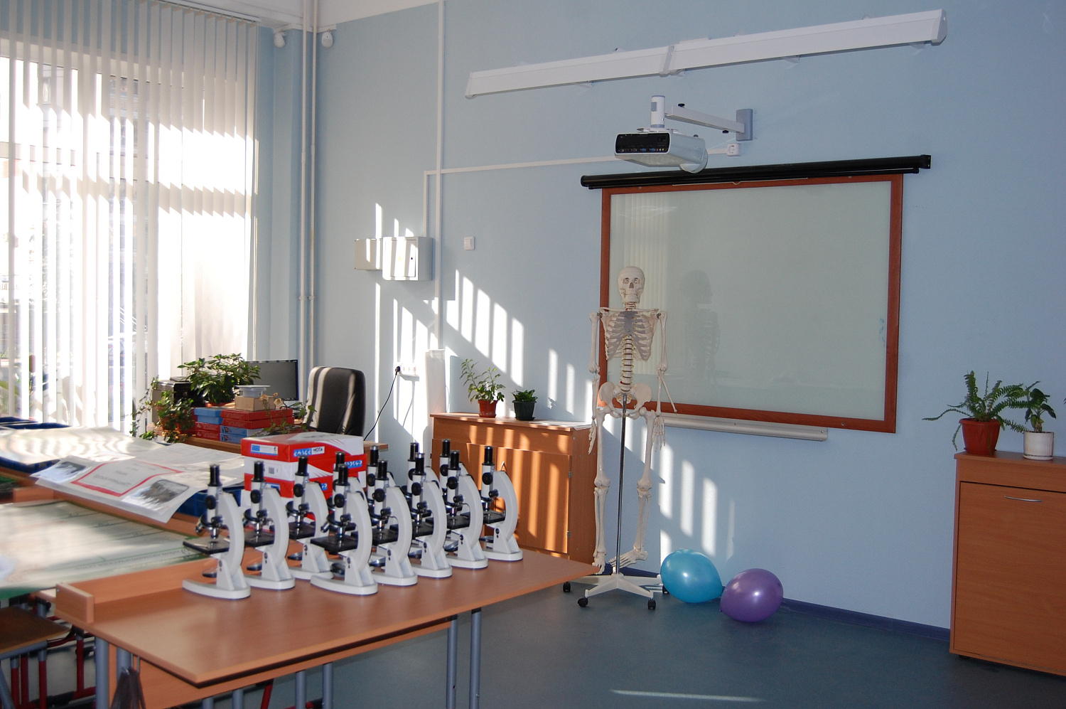 Оснащение школы No 10, г. Реутов