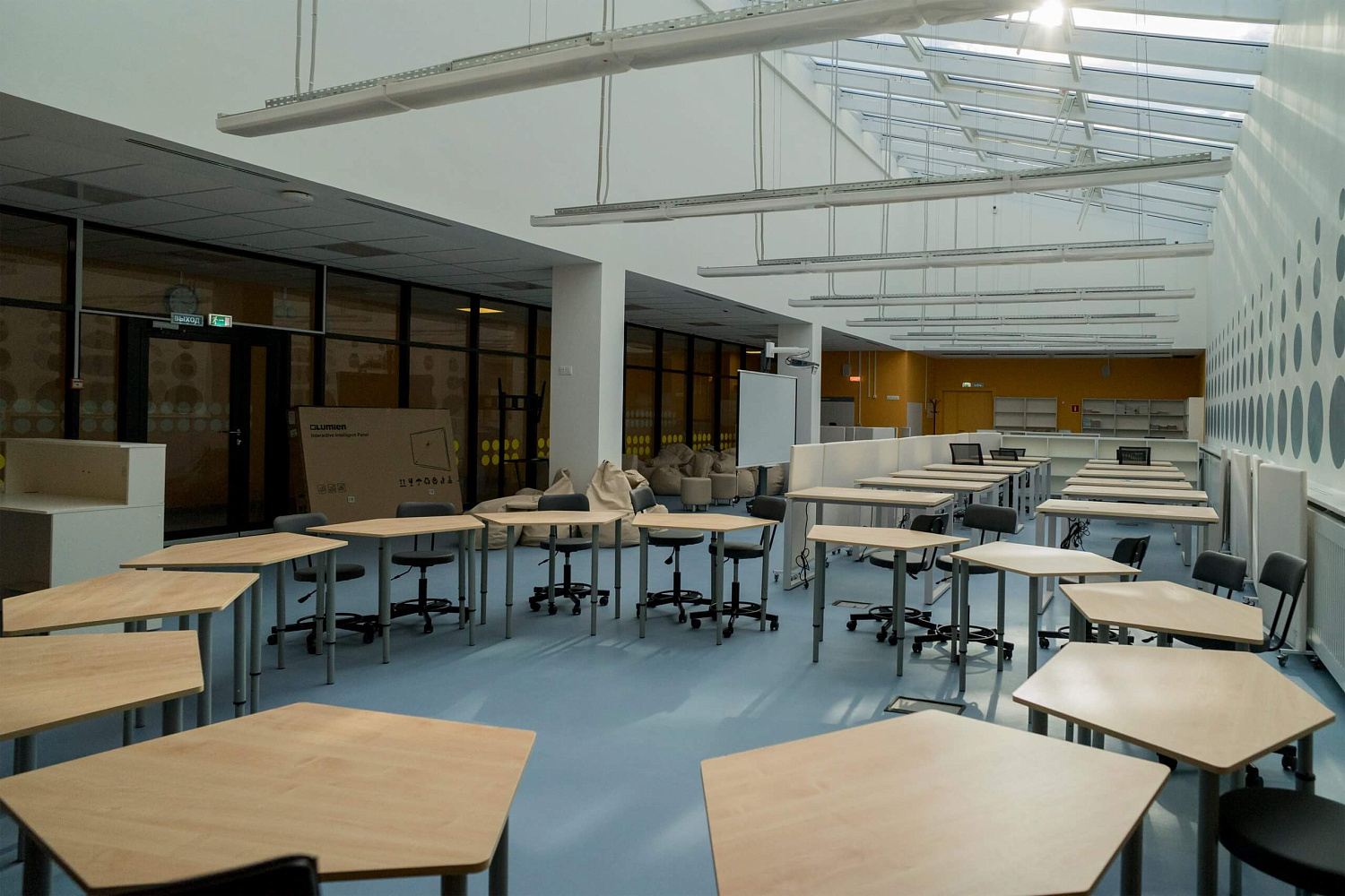 Оснащение школы в Румянцево