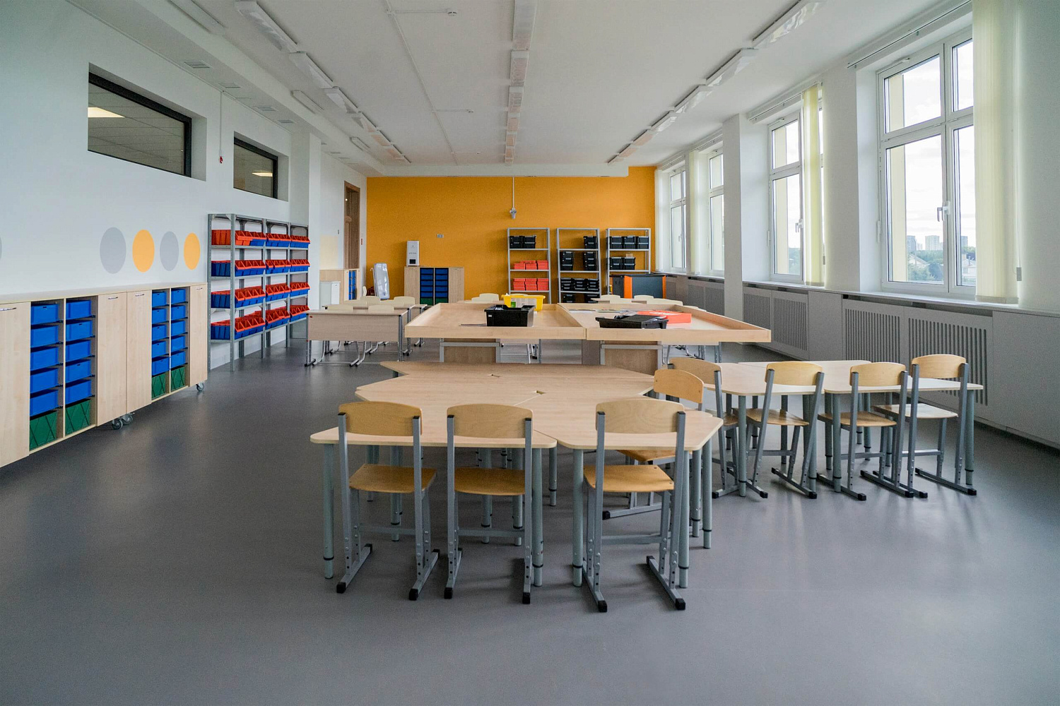 Оснащение школы в Румянцево