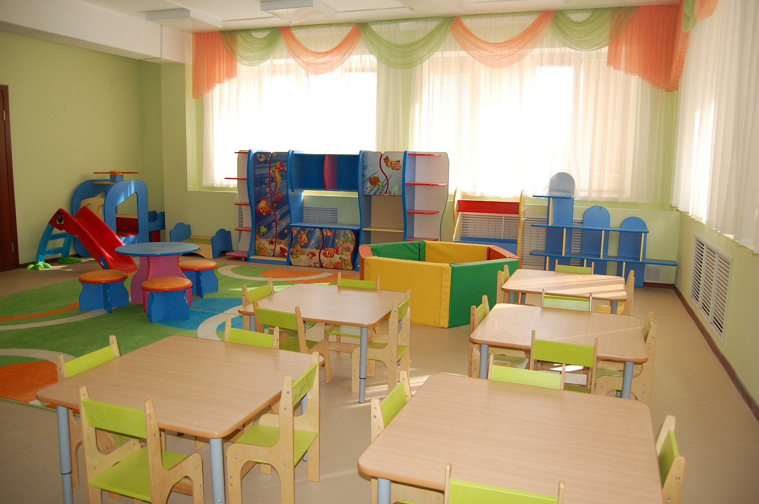 Оснащение детского сада в Ивантеевке