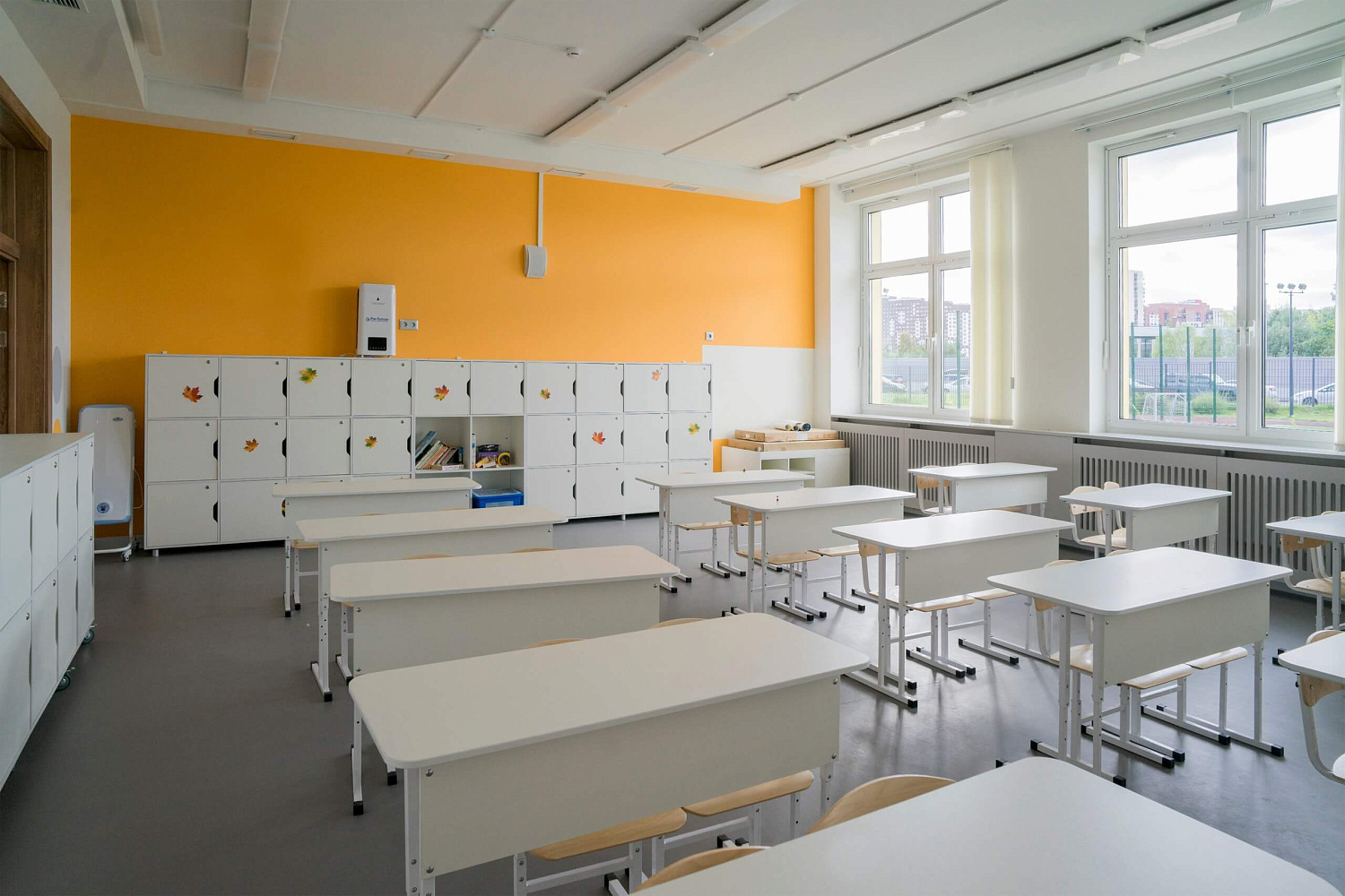 Оснащение школы в Румянцево