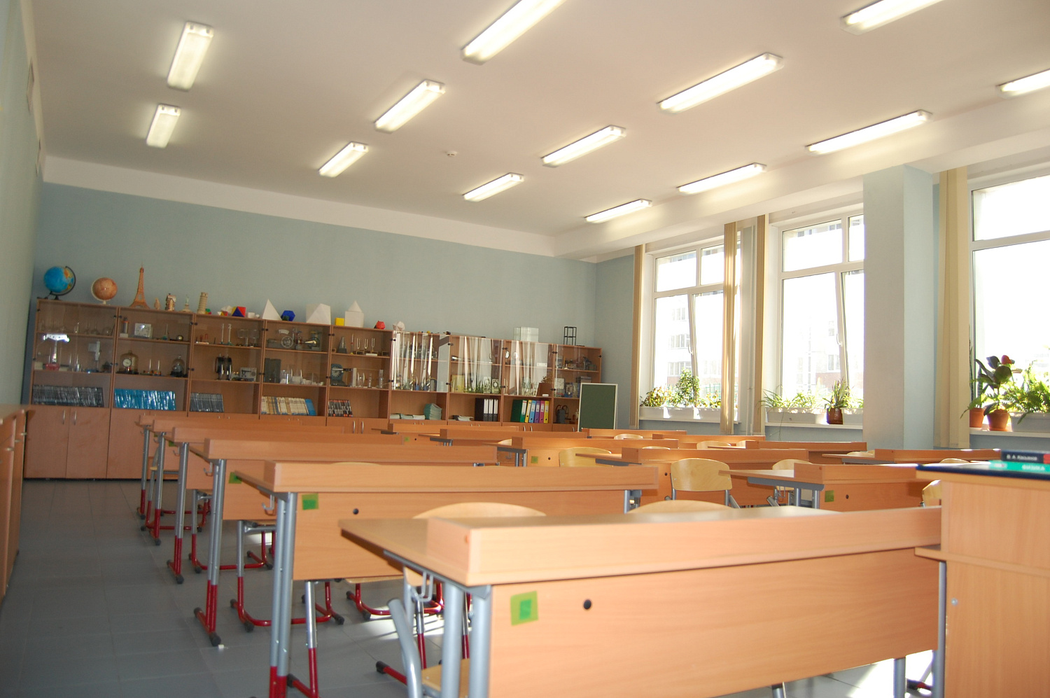 Оснащение школы No 10, г. Реутов