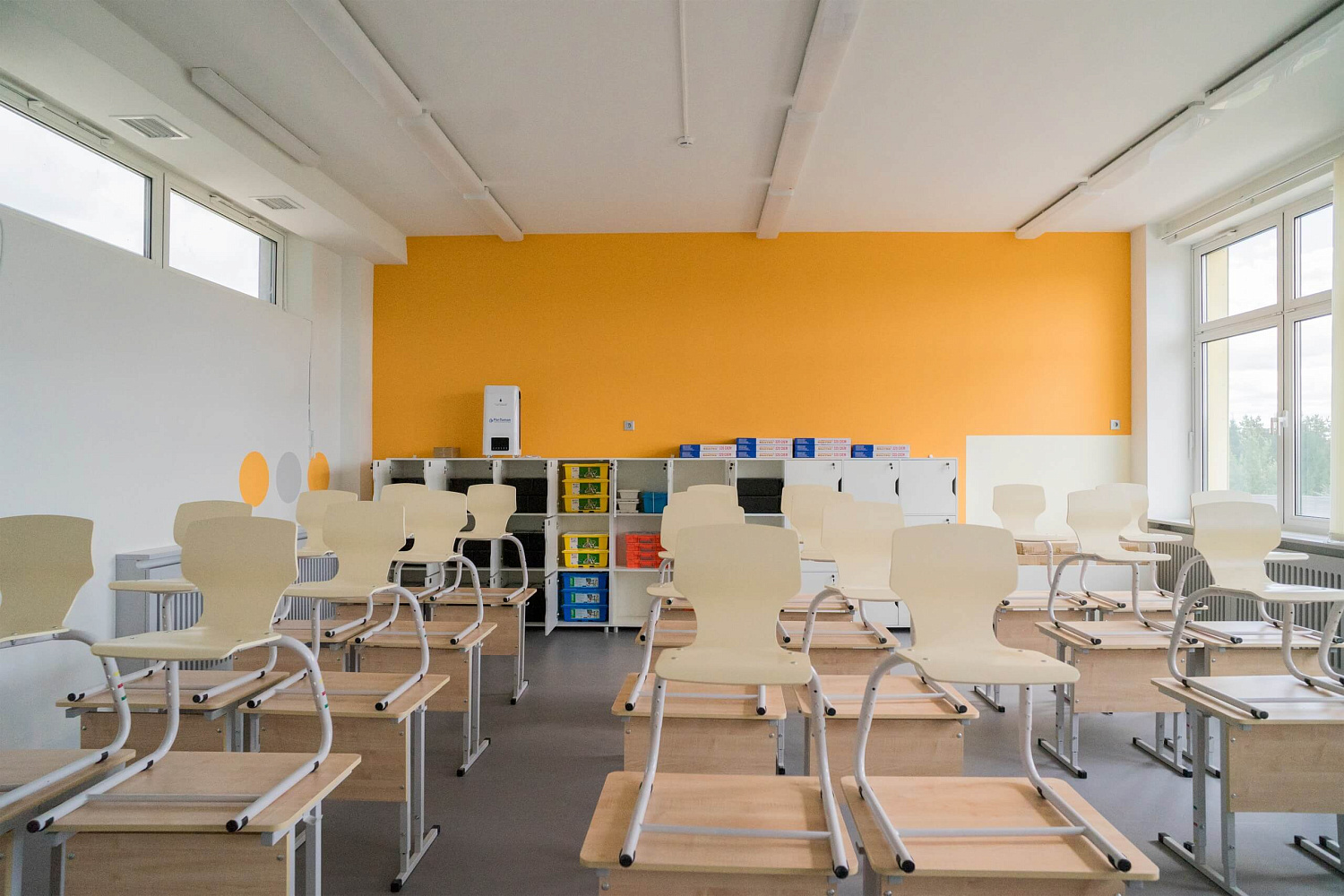 Оснащение школы в Румянцево