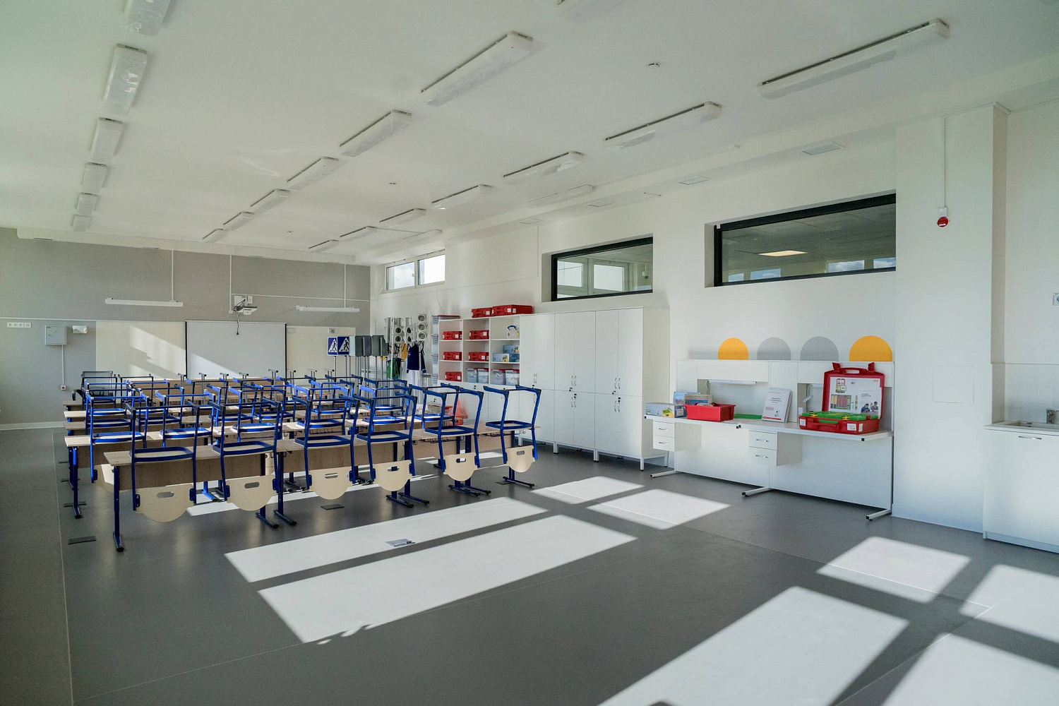 Оснащение школы в Румянцево