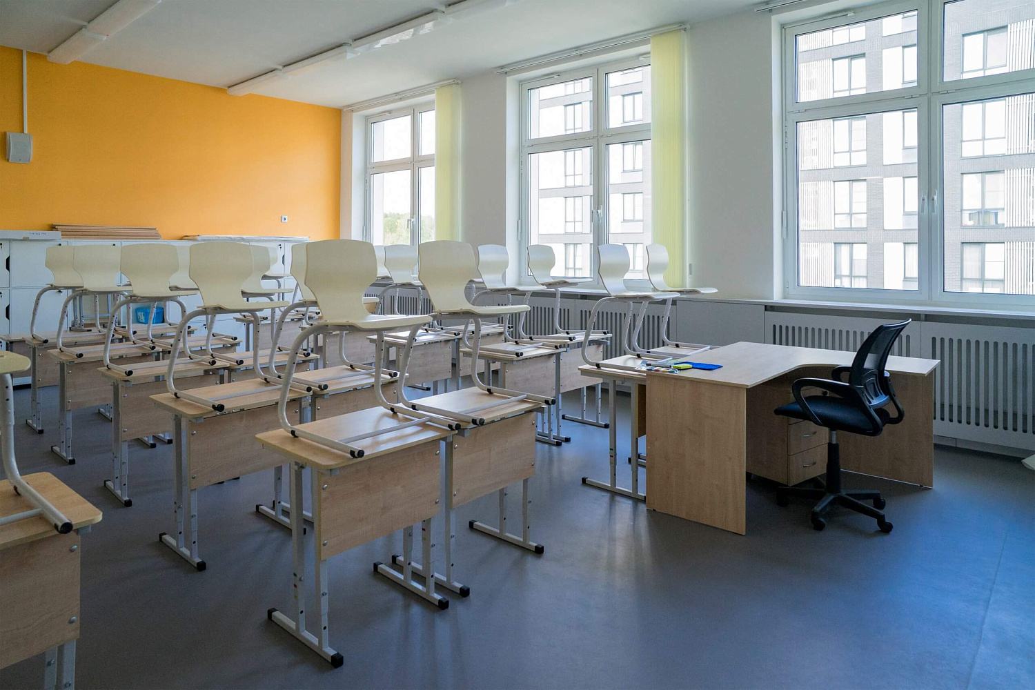 Оснащение школы в Румянцево