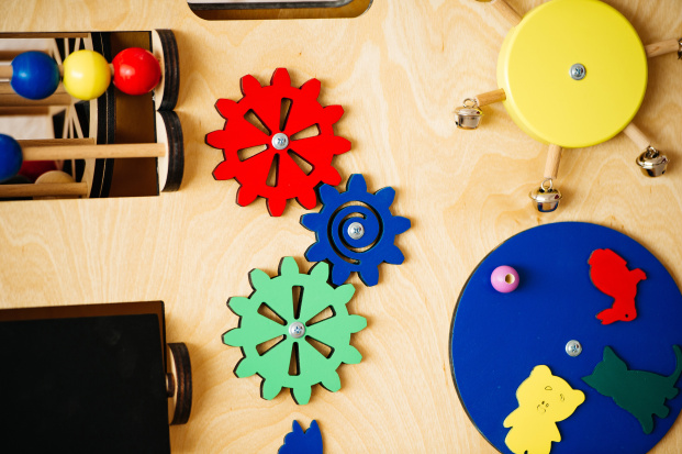 Двухсторонняя тактильная панель «Новые умения»_2