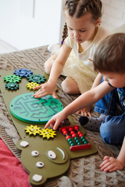 Бизиборд «Мудрый мишка»_5