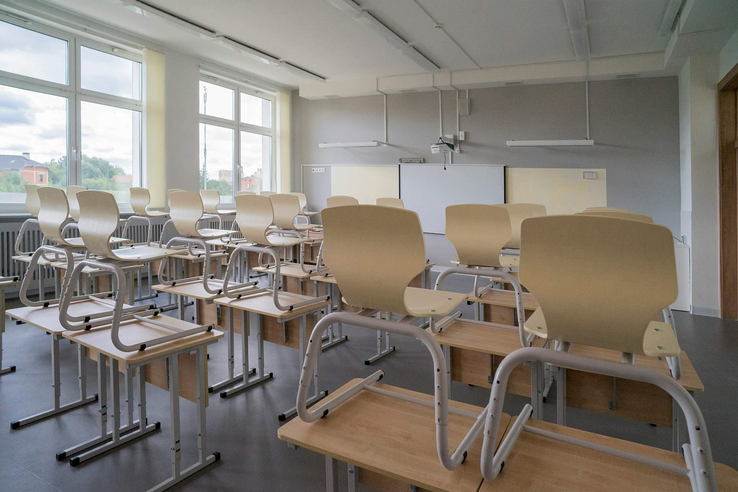 Оснащение школы в Румянцево