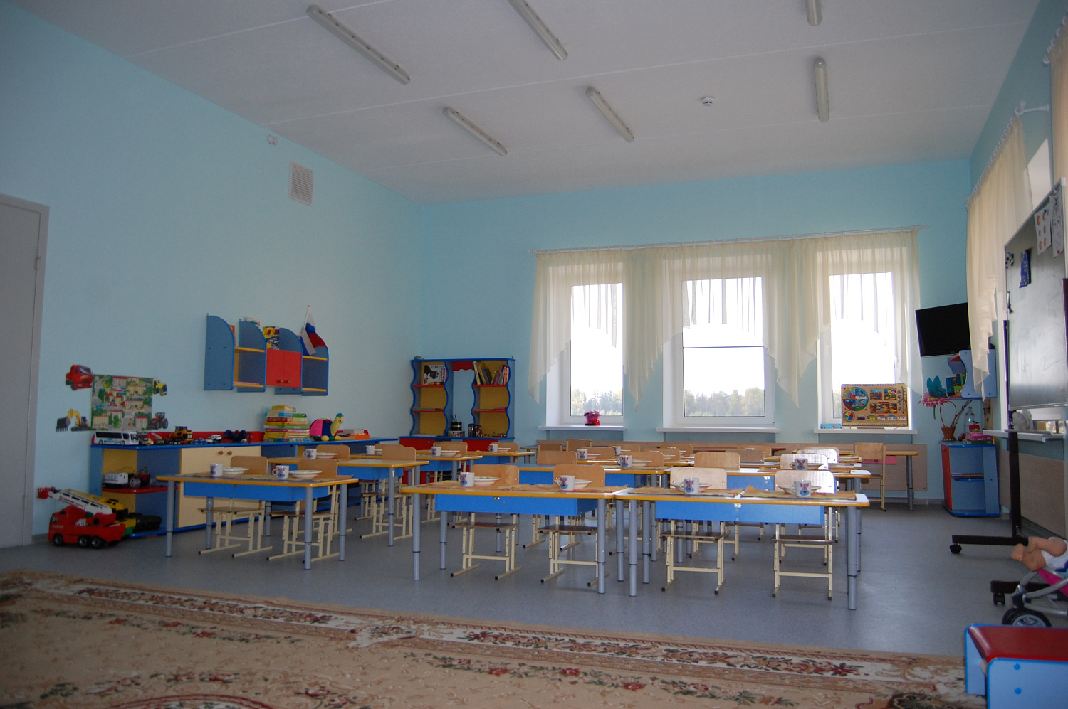 Оснащение детского сада в Черноголовке